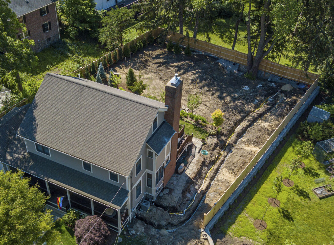 Landscaping Project in Newton, MA | Land Design Assoc